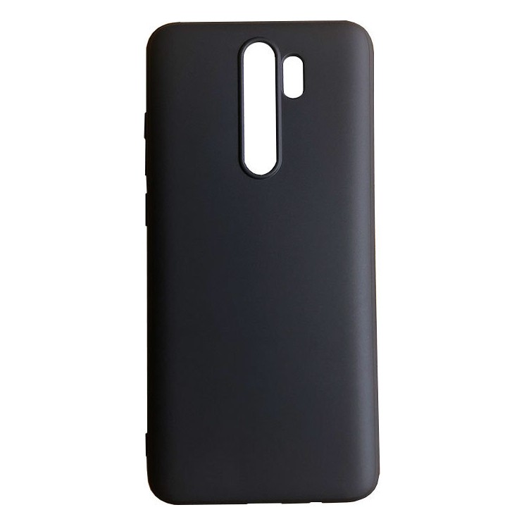 Ốp lưng Redmi Note 8 Pro - dẻo cấp chống bám mồ hôi và bụi bẩn (đen)