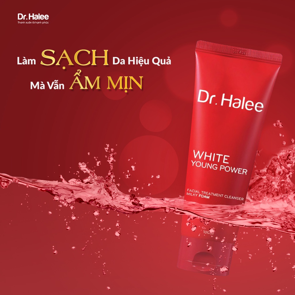Sữa rửa mặt Dr.Halee Facial Treatment Cleanser 100ml sạch sâu dịu nhẹ cho da