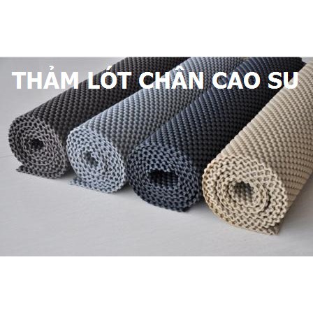 "Thảm lót sàn ô tô chất liệu cao su - khổ 1,5x0,6m