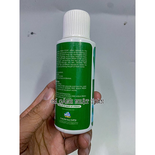AQUA FRESH COAT GIẢM STRESS ISTA  CHO CÁ CẢNH 100ML