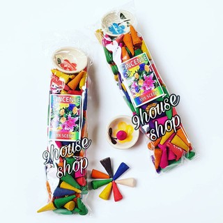01 Gói Trầm Hương Nụ MIX SCENT Nhiều Hương Hoa Thái Lan (100 nụ kèm chén sứ)