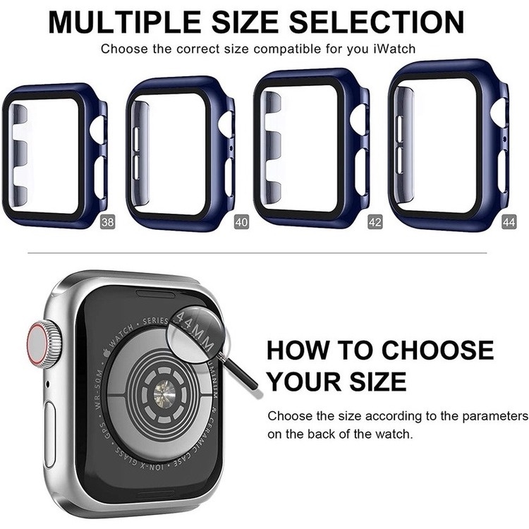 Kính Bảo Vệ Màn Hình Cho for Apple Watch Series 7 6 5 4 SE for i-watch 41 45 44 40 MM 41mm 45mm 44mm 40mm Ốp