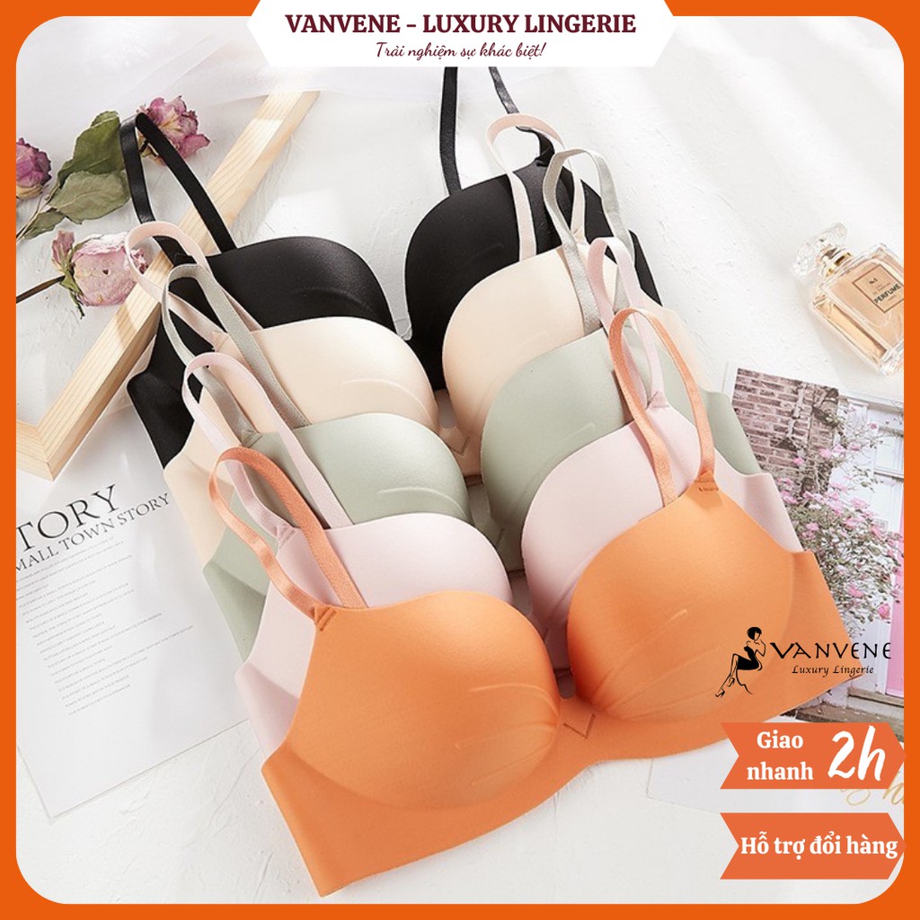 Áo Ngực Nữ Đúc Su Vanevne Hình Mèo Không Gọng Đệm Mỏng Định Hình Ngực Phù Hợp Ngực To, Sệ Ôm Tròn Tự Nhiên A424