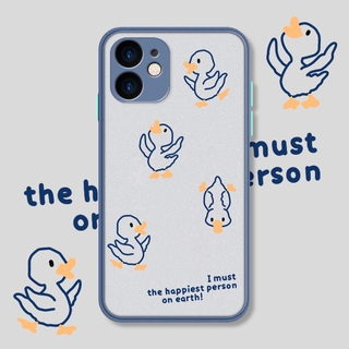 Ốp Lưng Hình Chú Vịt Đáng Yêu Cho Iphone 7 8 Plus 6 6s Plus X