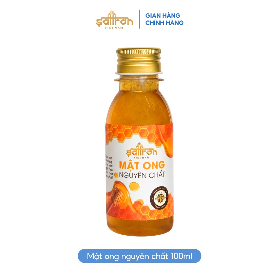 Mật ong nguyên chất 100ml/lọ thương hiệu Saffron VIETNAM
