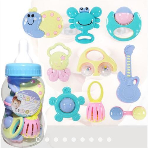 BÌNH TY BABY TOY XÚC XẮC 9 MÓN CHO BÉ