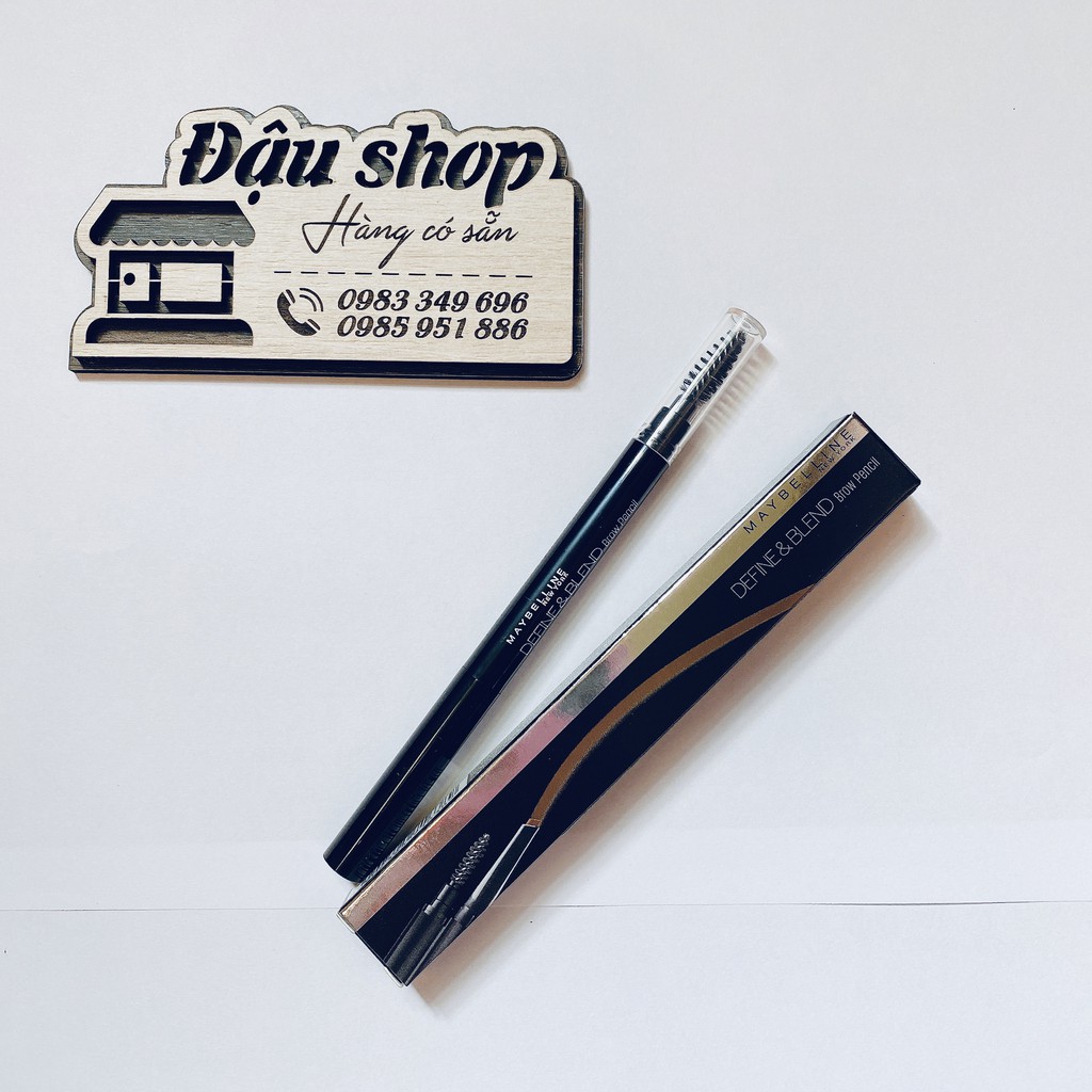 Chì Kẻ Mày 2 Đầu sắc nét tự nhiên Maybelline New York Define & Blend Brow Pencil 0.16g