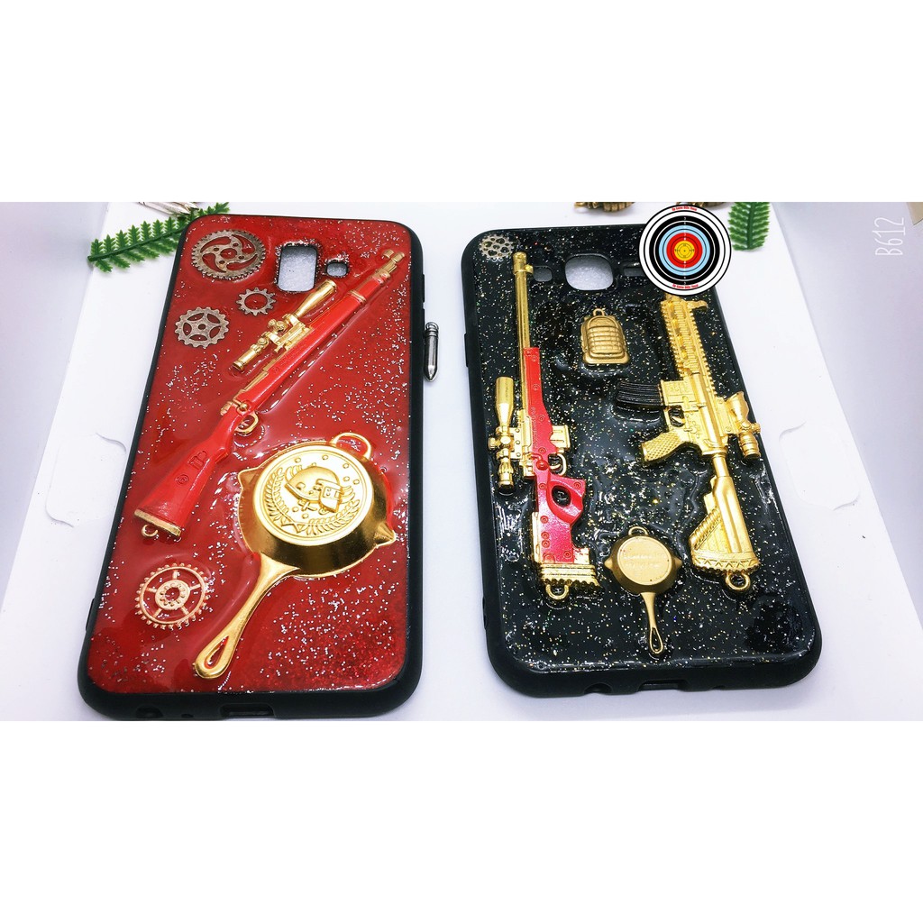 [XẢ ỐP Có sẵn] Ốp điện thoại handmade PUBG độc đáo - Ốp lưng Samsung j6+/J7/A20/ A6/Note 5/Note 8 sang trọng