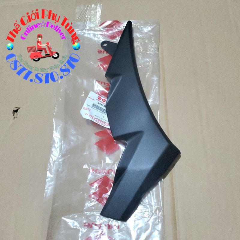 Nhựa nhám bửng (yếm) Raider fi, Satria fi zin mới - 94475-12K00-000/ 94485-12K00-000