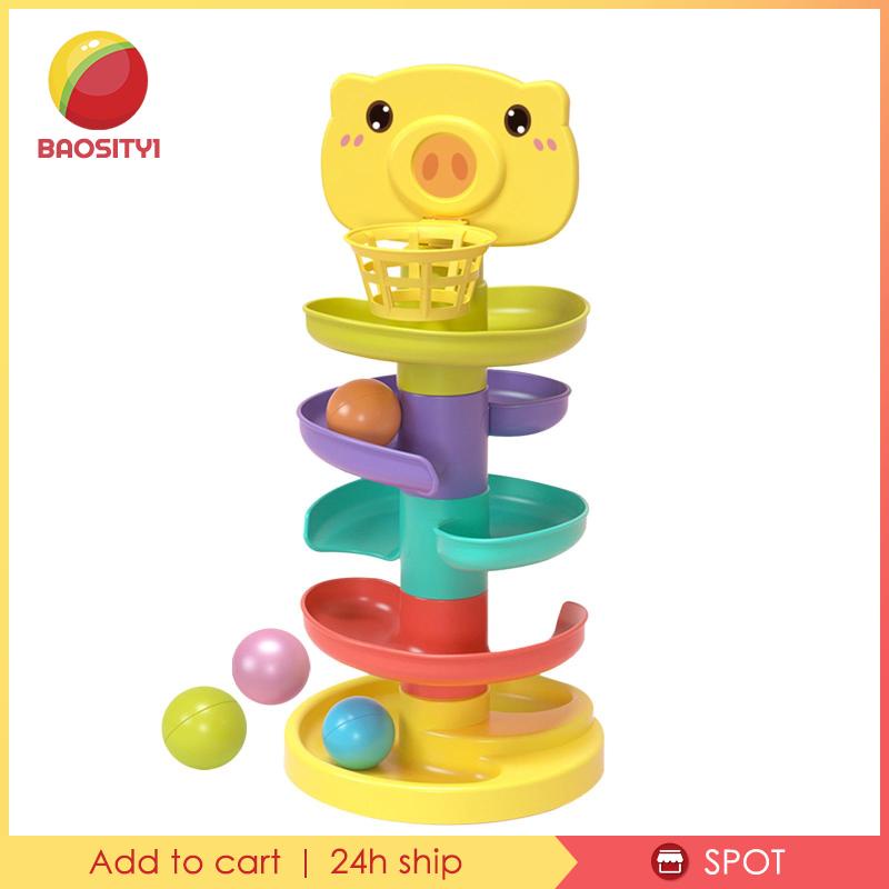 Đồ chơi bóng lăn theo phương pháp Montessori cho bé 2 3 4 tuổi