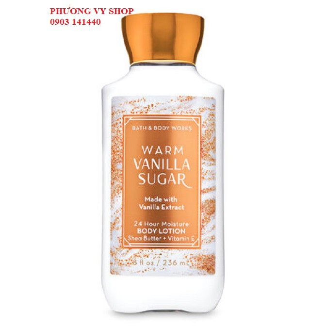 Sữa dưỡng thể BBW WARM VANILLA SUGAR