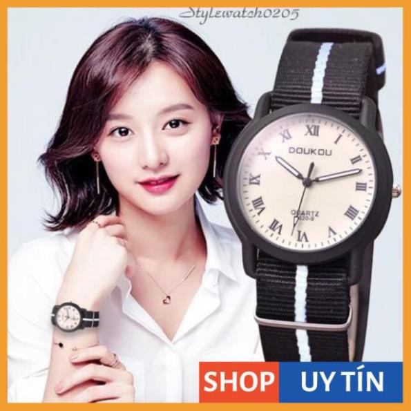 [Hàng Cao Cấp] - Đồng hồ nữ Doukou chính hãng dây vải siêu xinh | BigBuy360 - bigbuy360.vn