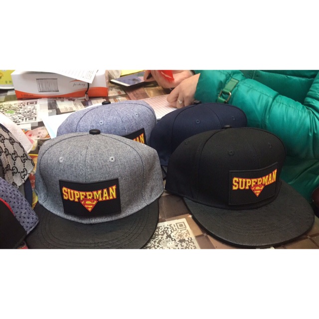 NÓN SNAPBACK SUPERMAN CHO BÉ