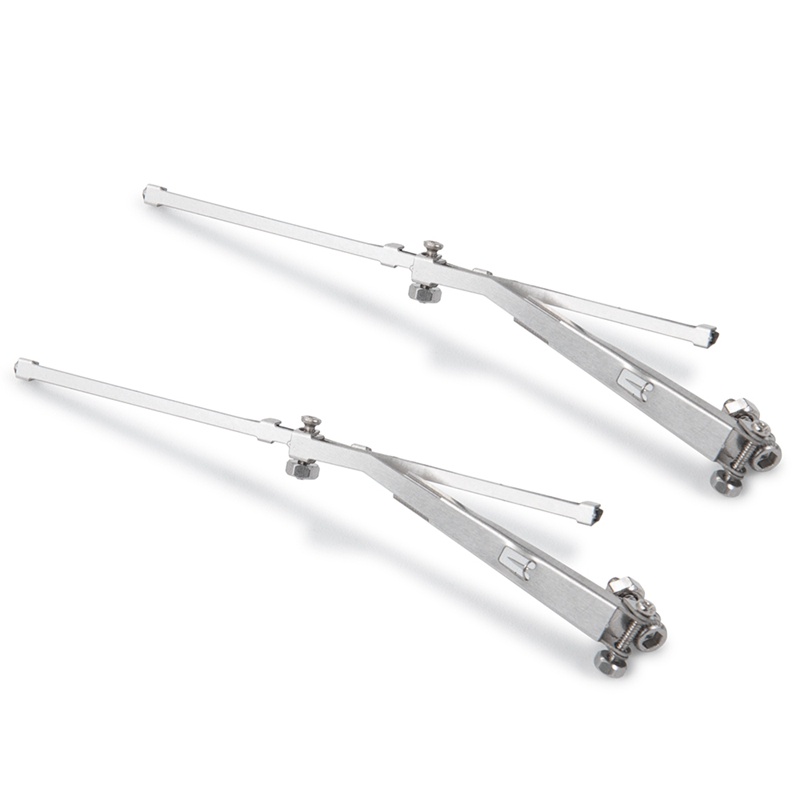 Cần Gạt Nước Kính Chắn Gió Bằng Kim Loại Cho Xe Điều Khiển Từ Xa SCX10 JEEP Cherokee TRAXXAS TRX4 Defender Bronco G500 MST KM2 1/10