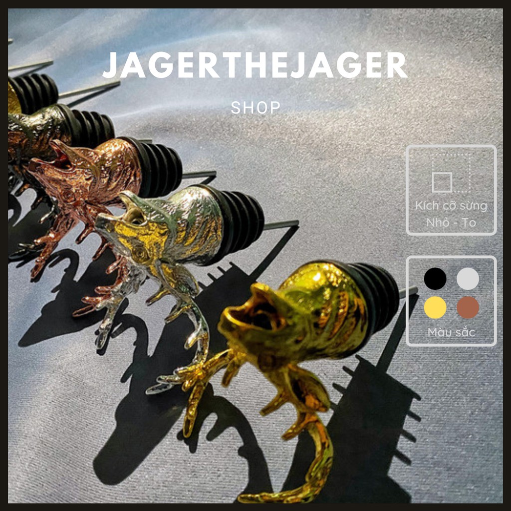 Vòi rót rượu đầu hươu Jagermeister | Jager