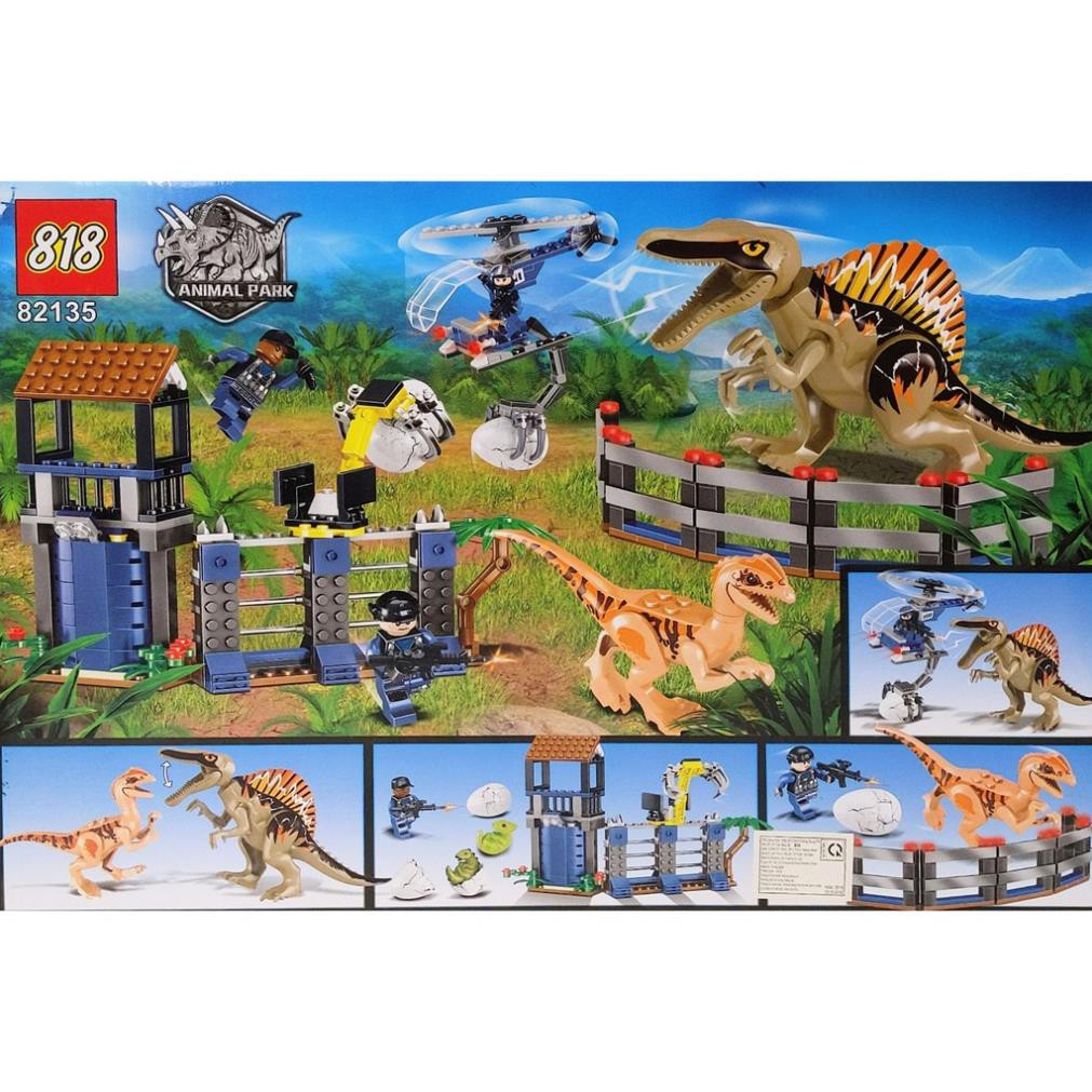 [Khai trương giảm giá] Bộ Lego 421 Miếng- Lắp ráp công viên khủng long Jurassic World