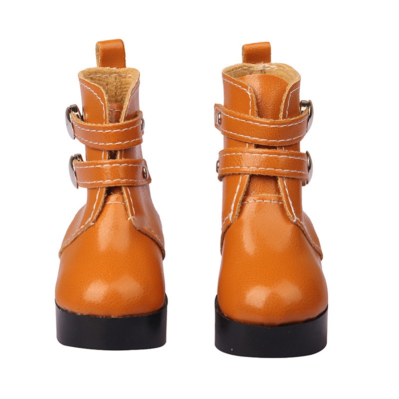 Giày cao gót 7cm bằng da cho búp bê Barbie 1/3