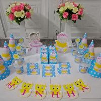 Set để bàn trang trí sinh nhật cho bé