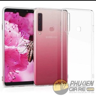 Ốp lưng dẻo silicon trong suốt cho samsung A9 2018