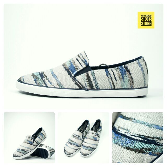 Slip on | giày lười vải Leyo mã 7087-nâu | BigBuy360 - bigbuy360.vn