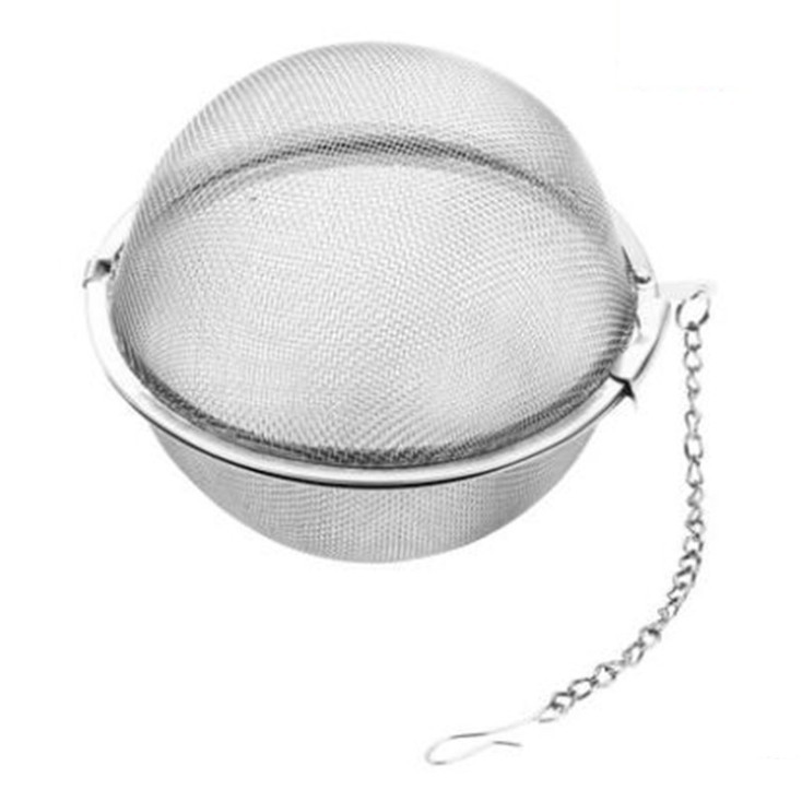 Dụng cụ thảo dược, gia vị hầm và lọc trà hình quả cầu bằng inox IN48