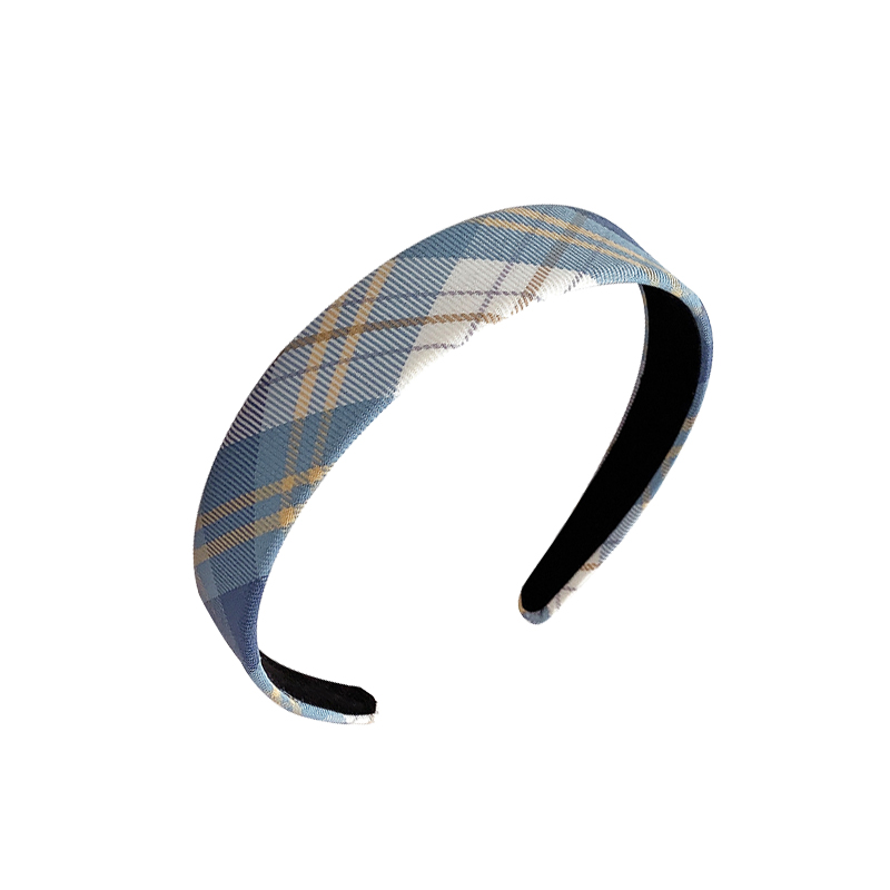 Băng Đô Cài Tóc Họa Tiết Kẻ Sọc Đơn Giản