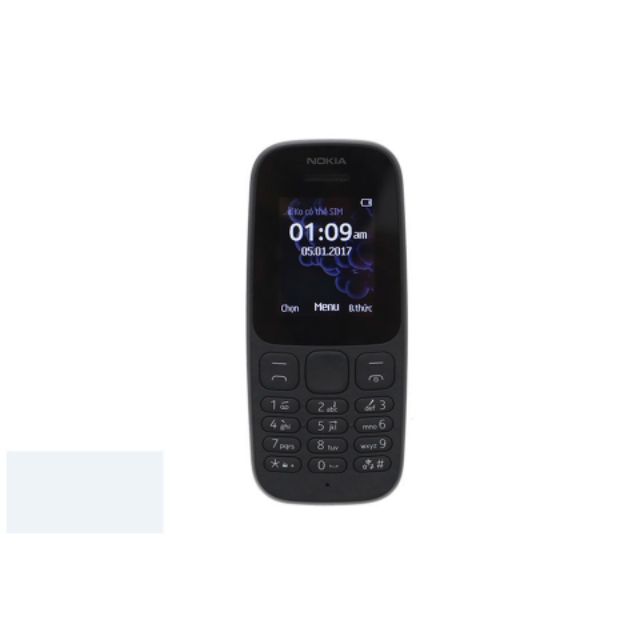 Điện thoại nokia 105 1 sim 2017 ( chính hãng cũ 99% )