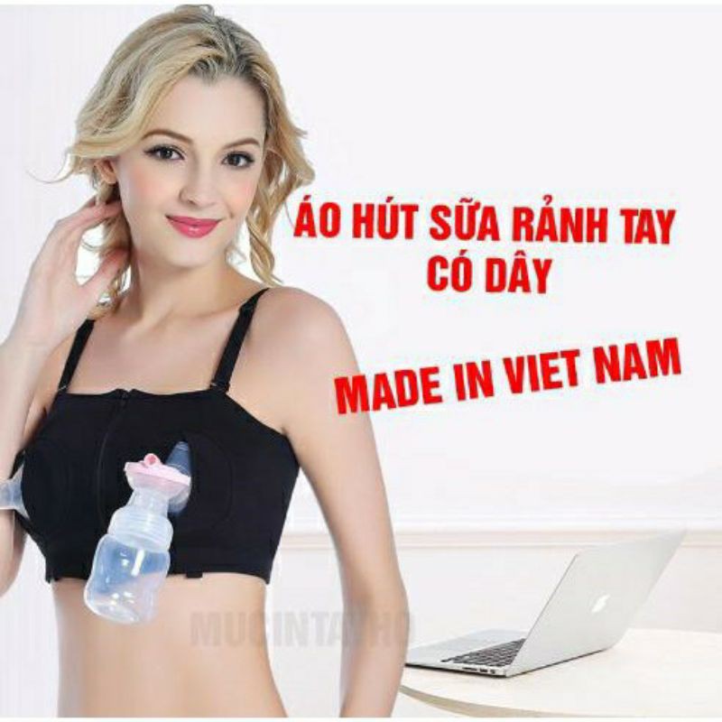 Áo hút sữa rảnh tay có quai đeo ( hàng VIỆT NAM )