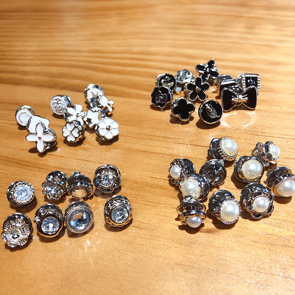 Set 10 khuy cài áo 2life kiểu thời trang Hàn Quốc