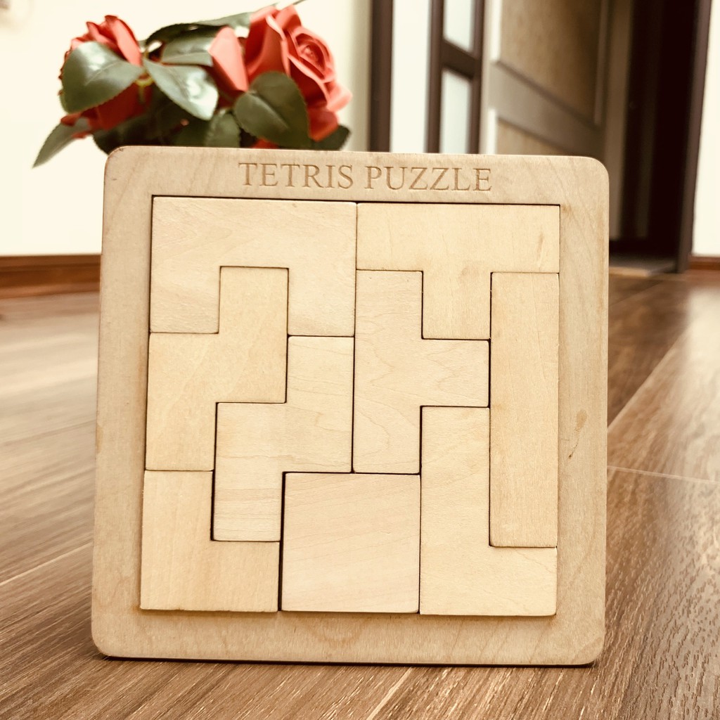 Đồ Chơi Xếp Hình Thông Minh 9 Tấm Tetrist Huyền Thoại Vô Số Cách Ráp Giúp Bé Rèn Luyện Tư Duy