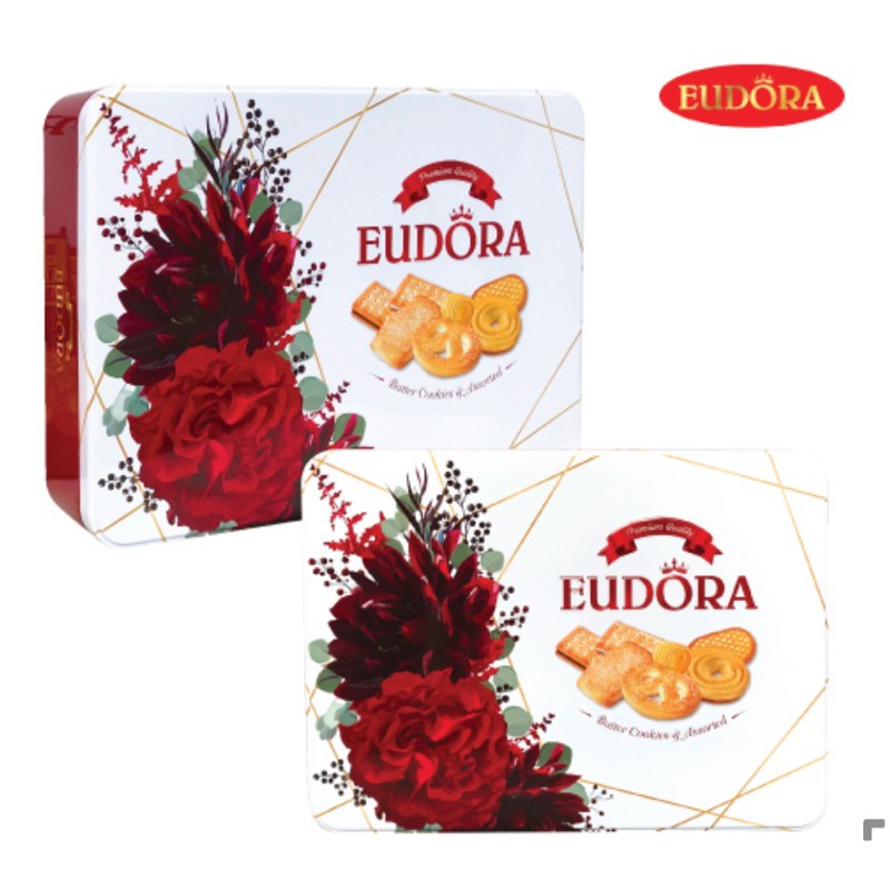 BÁNH QUY BƠ TỔNG HỢP EUDORA HỘP 423G