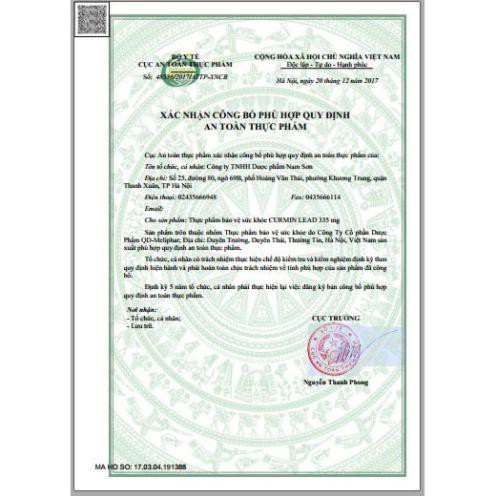 Curmin Lead - Hỗ trợ giảm viêm loét dạ dày 1 VIÊN = 5,3 KG NGHỆ