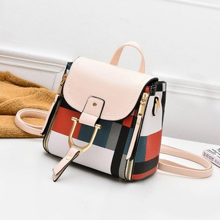 Balo nữ 🎒 Ba lô nữ thời trang phối màu độc đáo