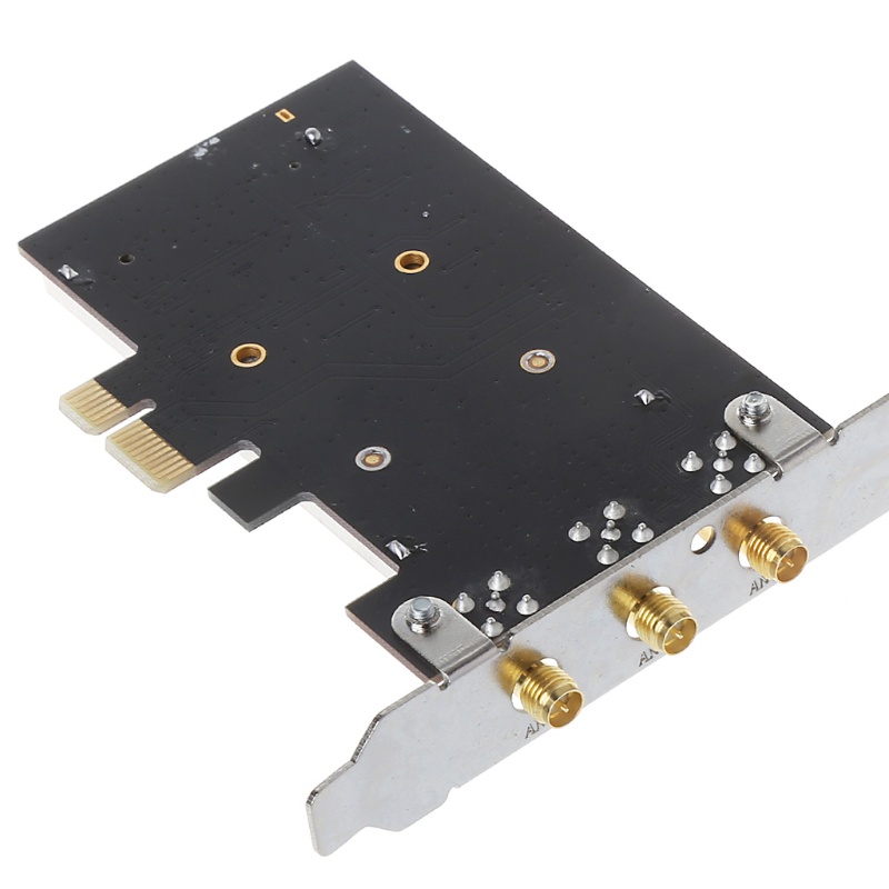 Bộ Chuyển Đổi PCI-Expres Không Dây 300Mbps Băng Tần Kép 2 4GHz 5GHz Với Ba Băng Tần Cao 6dBi