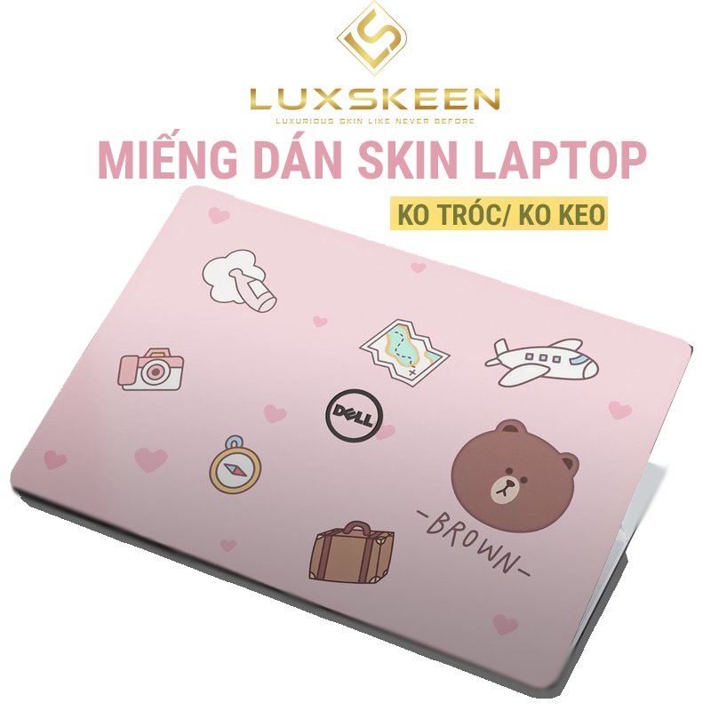 Miếng Dán Skin Laptop - Decal Dán cho Dell, Hp, Asus, Lenovo, Acer, MSI, Surface,Vaio, Macbook 15 6 inch MD 45 LUXSKEEN