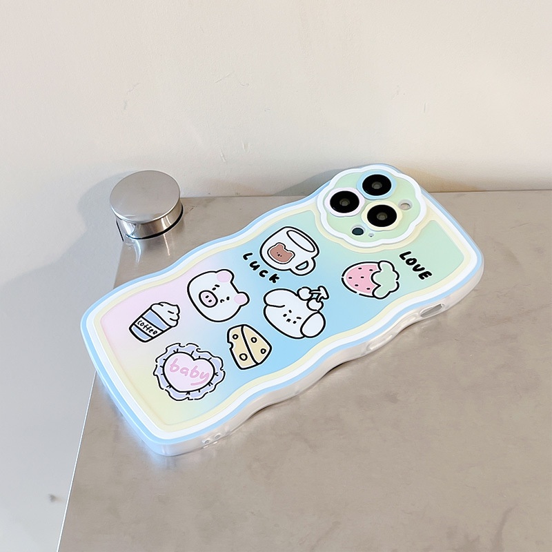 Ốp Điện Thoại Họa Tiết Hoa / Sóng Biển Cho iphone 7 / 7plus / 8 / 8plus / xs / 11 / 12 / 13 / 14 / pro / max / plus / promax