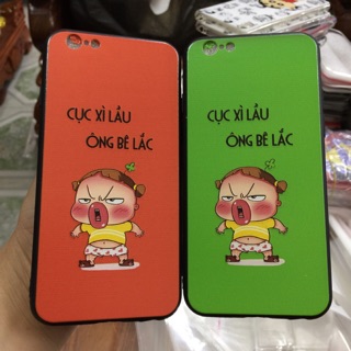 Ốp lưng iPhone 6, 6plus Quỳnh aka dễ thương