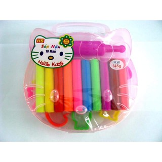 Bộ đất nặn 10 màu kèm dụng cụ nặn