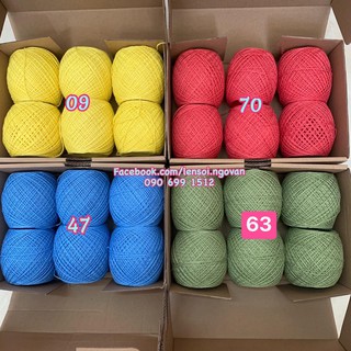 Sợi Lace Cotton Craftyarn VN (cuộn 50gr)