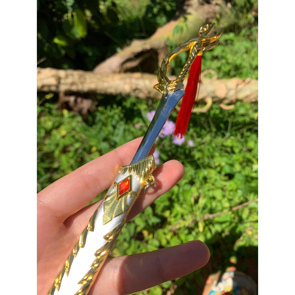 [ Tặng đế ][ 22cm ] Móc khóa hợp kim Thiên sứ Thánh Thiên Nhận Tuyết mẫu 2  - ĐLĐL - Baystore