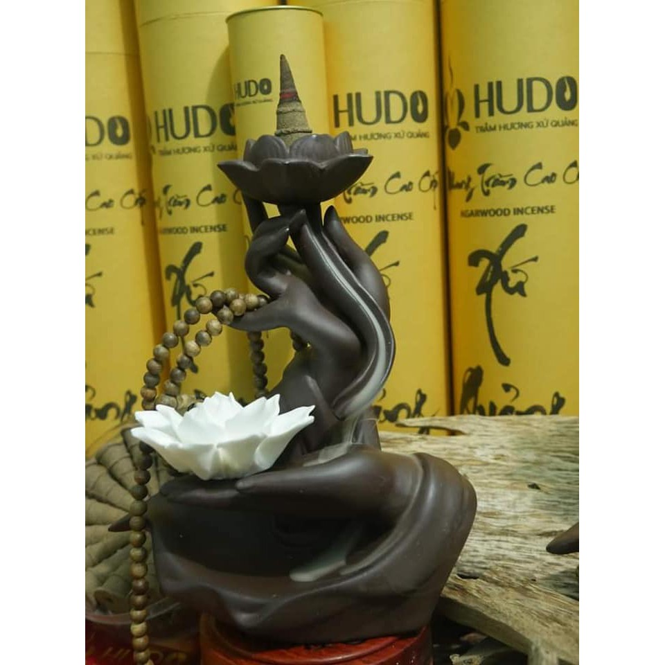 Nụ trầm nhang trầm hương nguyên chất xông nhà khói tỏa ngược tự nhiên