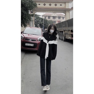 Áo len hở vai hàng qc