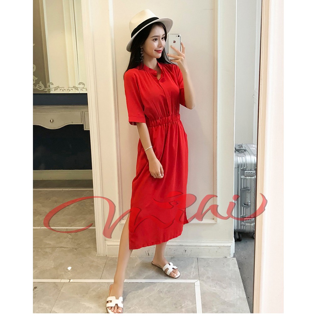 Váy bầu công sở - Đầm dự tiệc sau sinh cho con bú ti - Thời trang mùa hè thiết kế đẹp giá rẻ Bigsize