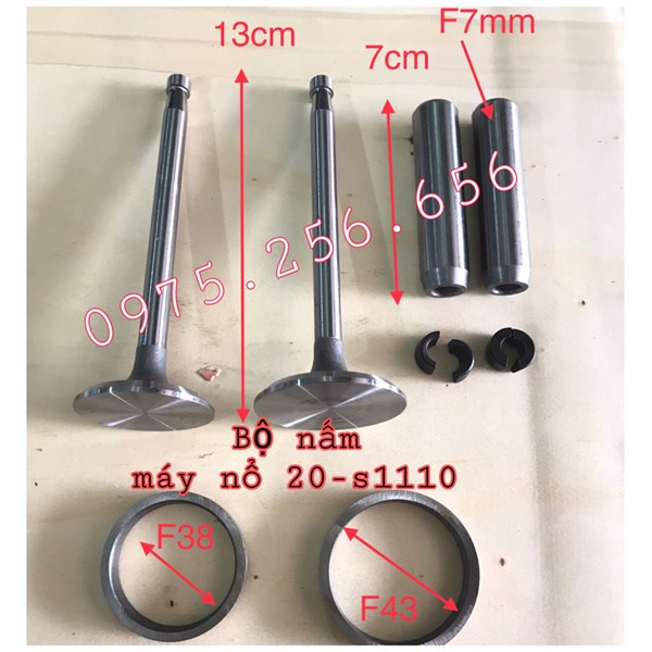 Bộ Nấm Máy Nổ 20 (S1110)