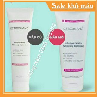 Sữa rửa mặt detox blanc