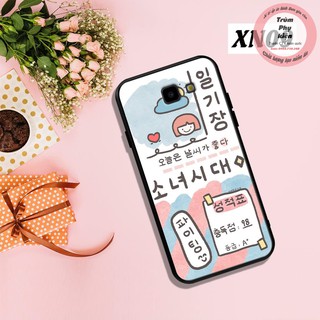 Ốp dành cho Samsung J5 Prime - Samsung J7 Prime in hình Trà sữa, bé gái siêu đáng yêu