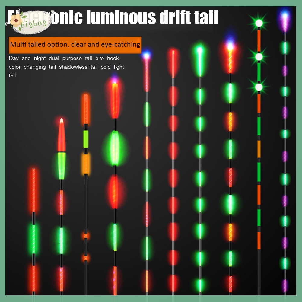 Smart Luminous Float Tail Night Sensor Multifunctional Electric Fishing Float