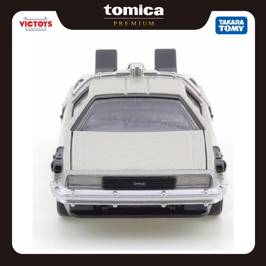 Xe Mô Hình Tomica Premium Unlimited 07 Back to the Future De Lorean  186915 - Victoys