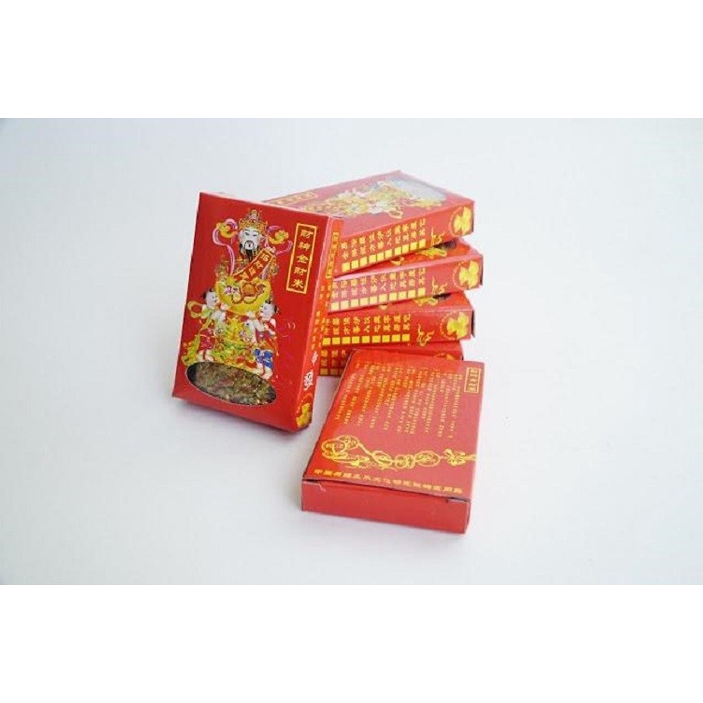 Combo tờ dị hiệu và túi gạo vàng may mắn