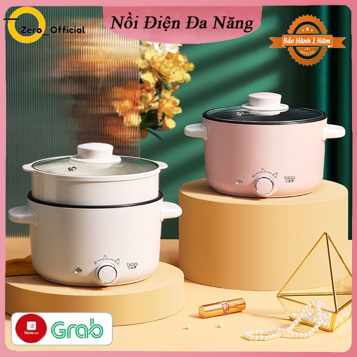 Nồi lẩu mini OLAYKS chống dính hàng chính hãng dung tích 2 lít [Bảo Hành 12 tháng]